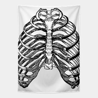 The human ribcage Tapestry