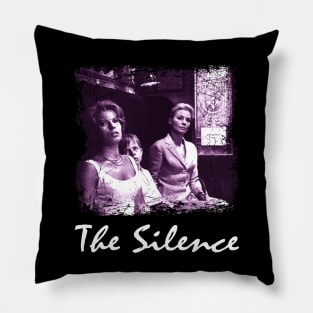 Bergman's Masterpiece Silence-Inspired Tees for Film Connoisseurs Pillow