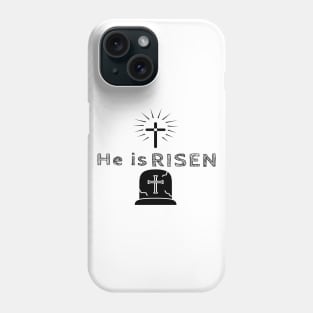 He Is Risen Cool Inspirational Easter Christian Phone Case