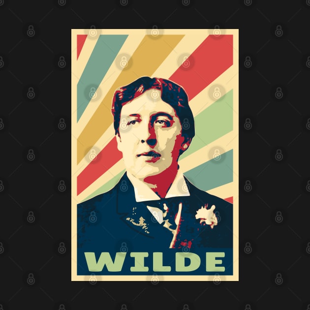 Oscar Wilde Vintage Colors by Nerd_art