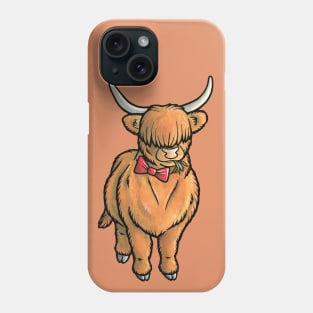 Highland coo Phone Case