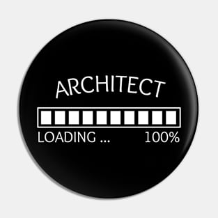 Architect Loading 100 % Collection Pin