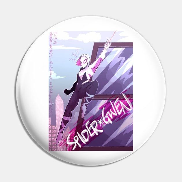 SPIDER-GWEN Pin by indipindy16