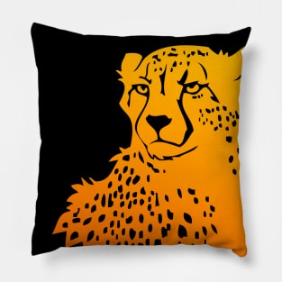 Cheetah Portrait Pillow