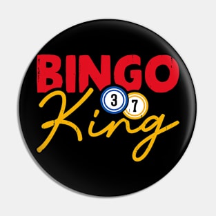 Bingo King T shirt For Women Pin