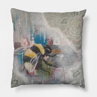 Bee Art Pillow