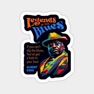 Albert King WPAP Magnet