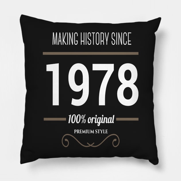 FAther (2) Making History since 1978 Pillow by HoangNgoc