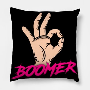 OK BOOMER Pillow