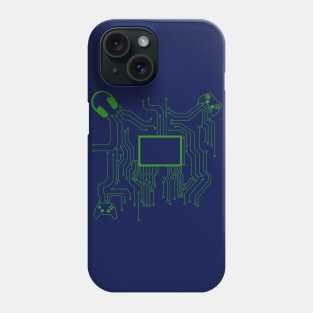 Gaming Mother board, controllers Phone Case