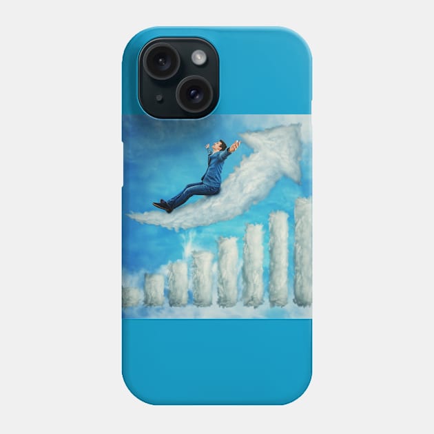 flying to success Phone Case by 1STunningArt