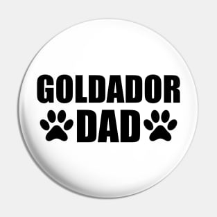 Goldador Dad Pin