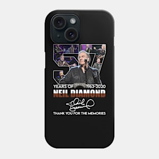 Thank You For The Memories 57 Years Of 19632020 Signature Phone Case