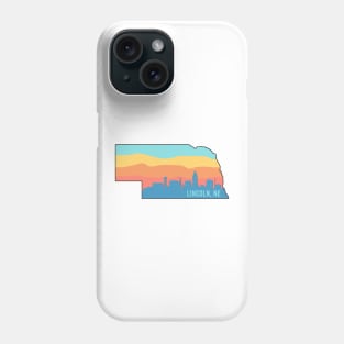 Nebraska Lincoln Skyline Sunset Phone Case