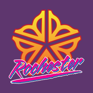 Officially Licensed Retro Rochester Logo T-Shirt