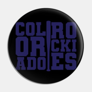 Rockies! Pin