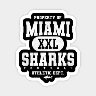 MIAMI SHARKS Football XXL Magnet