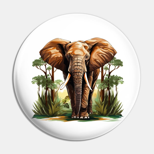 I Love Elephants Pin by zooleisurelife