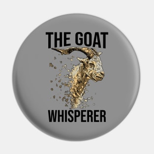 The Goat Whisperer Pin