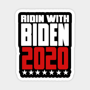 RIDIN WITH BIDEN Magnet