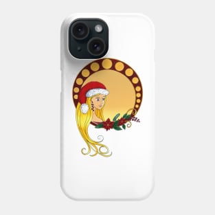 Lady Christmas Phone Case