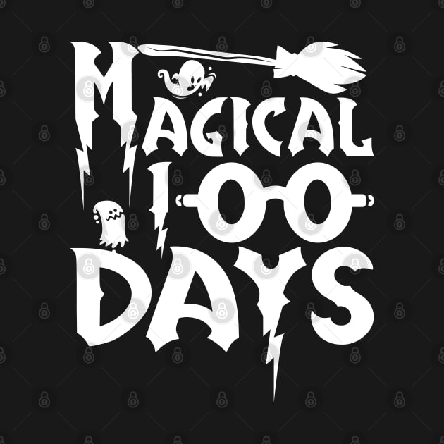 Magical 100th Day of School Teachers Kids Child Happy 100 Days by uglygiftideas