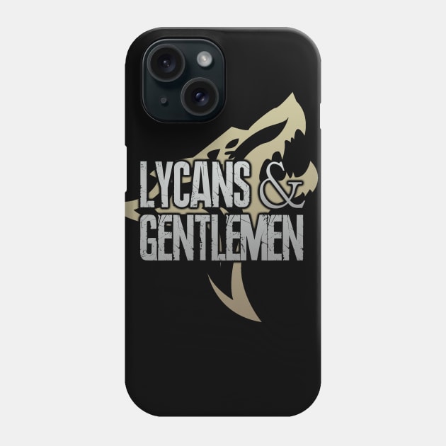 Lycans and Gentlemen Phone Case by RobinBegins