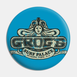 Grog's Surf Palace 1970 Pin