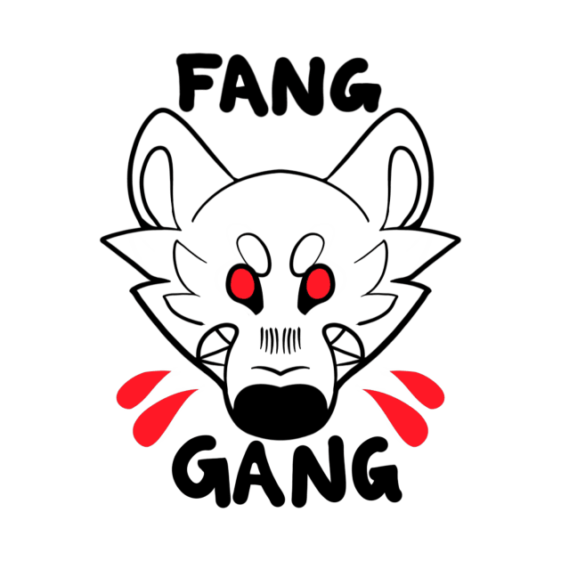 Fang Gang Black by alchemyDesigns