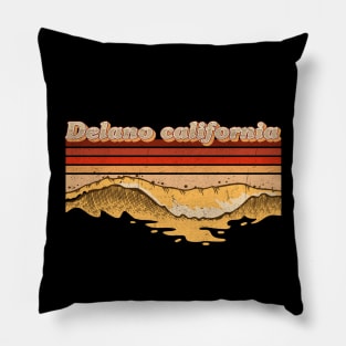 delano retro Pillow