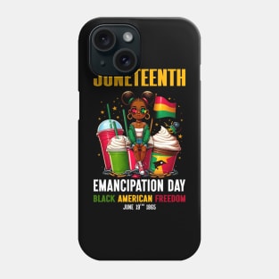 Juneteenth Emancipation Day, Black American Freedom Phone Case