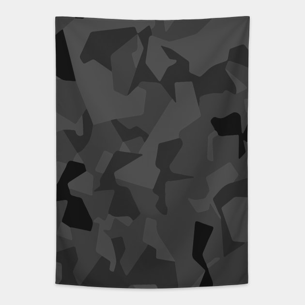 Design camo pattern grey Tapestry by wamtees