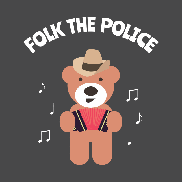 Anti-Police Teddy Bear by sqwear