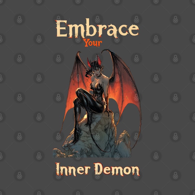 Embrace Your Inner Demon by TooplesArt