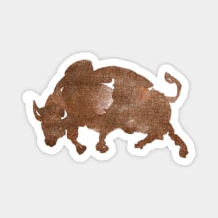 Bull Sketch Magnet