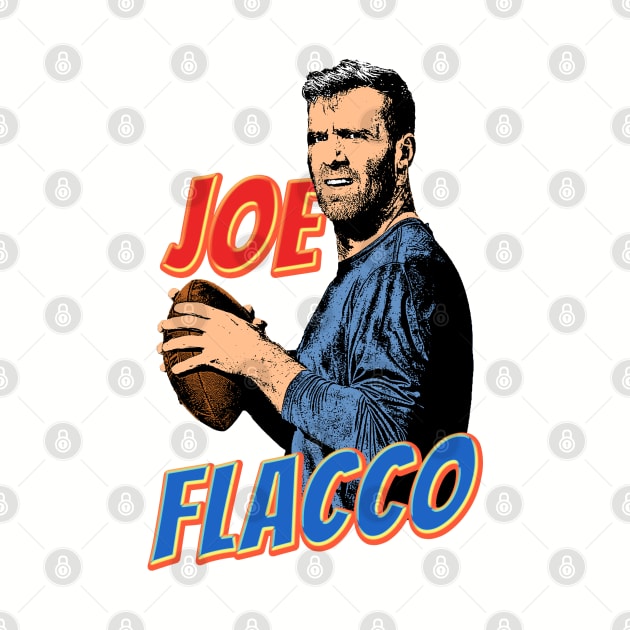 Joe flacco retro by Mandegraph