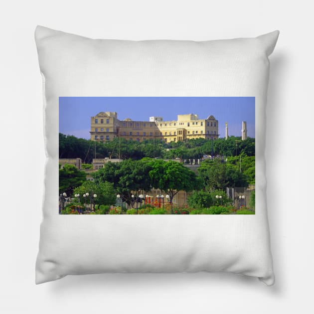 Phoenicia Hotel Pillow by tomg