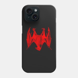 The Bat, man. Red edition. Phone Case