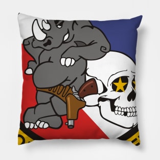 F/A18 - Rhino - VFA2 Bounty Hunters Pillow