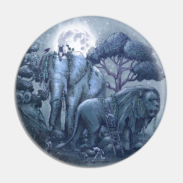 The Stone Menagerie Pin by Terry Fan