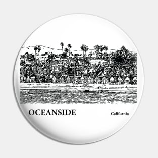 Oceanside - California Pin