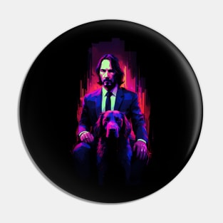 john wick neon poster Pin