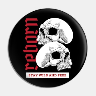 Stay wild and free Pin