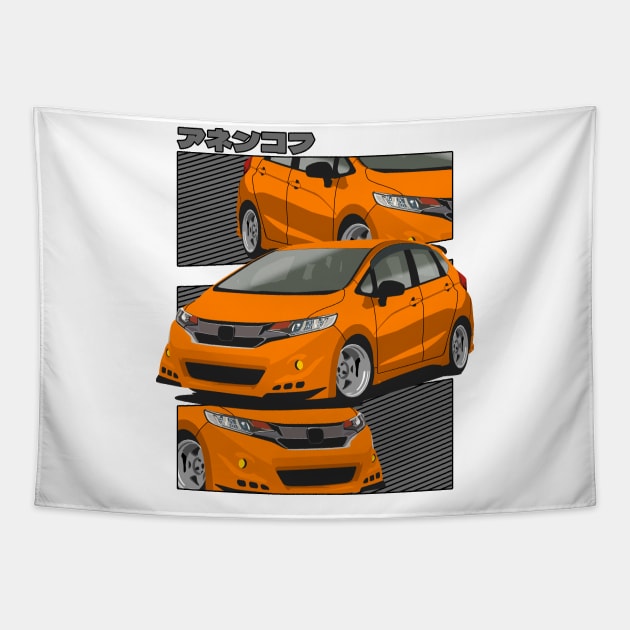 Honda Fit Tapestry by Rebellion Store