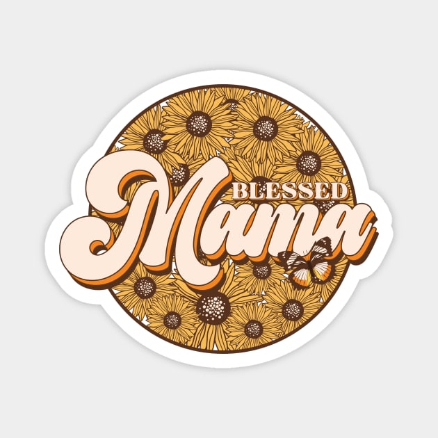 Blessed Mama Magnet by The WYLD Tribe