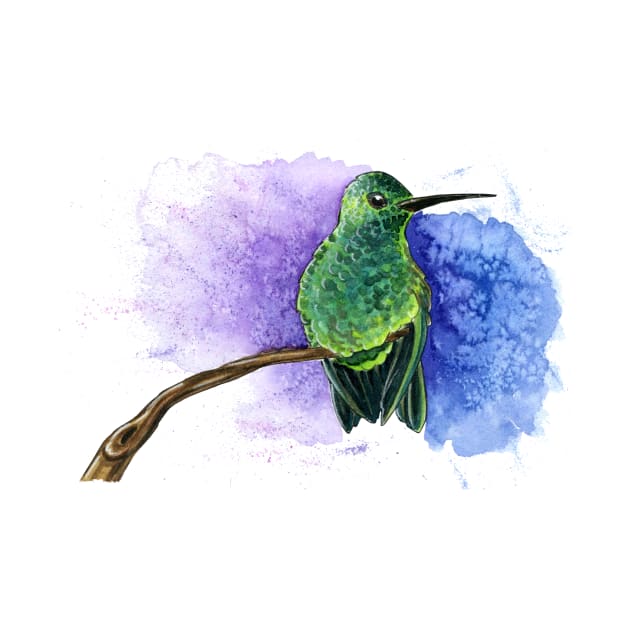 Hummingbird Perch by TehNessa