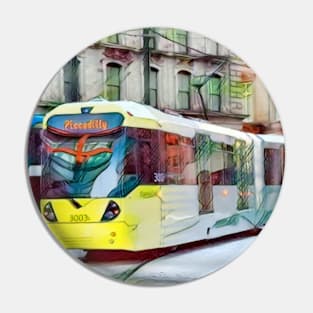 Manchester Metrolink Tram Pin