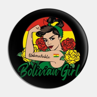 Bolivian Girl Pin