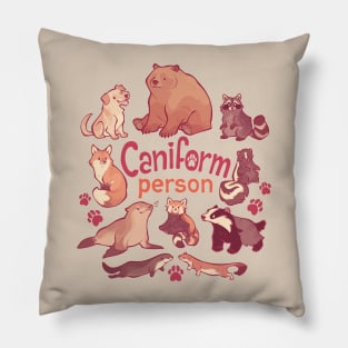 Caniform Person Pillow