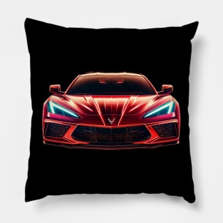 Red C8 Pillow